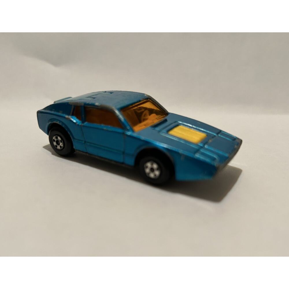 1973 MATCHBOX LESNEY SUPERFAST #65 SAAB SONETT III BLUE 1:64 DIECAST 2 7/8" CAR